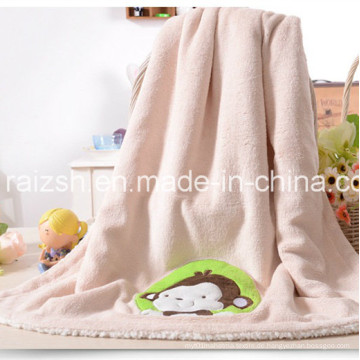 Coral Fleece Babydecke Double Sherpa Decke Babydecken